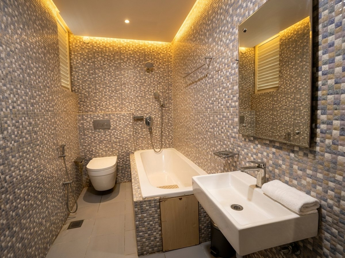 Superior room — Bathroom · vanity